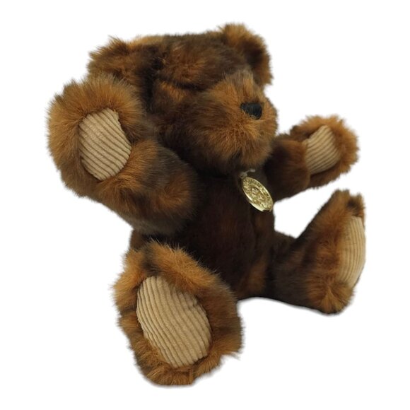Dan Dee Collectors Choice Teddy Bear Plush 9" Sitting Brown Stuffed Animal Toy - Picture 3 of 12